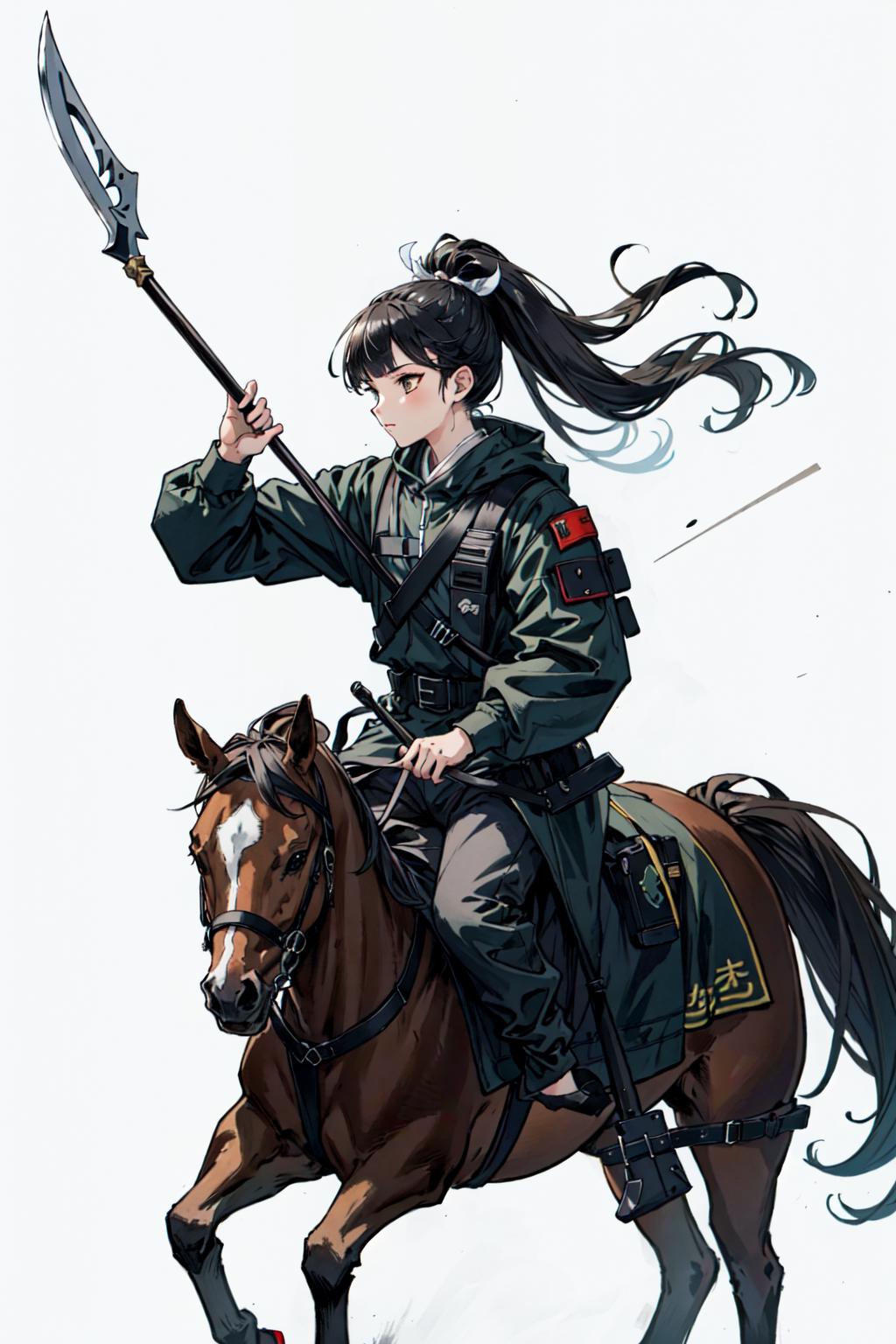 46+] Anime Female Warrior Wallpaper - WallpaperSafari